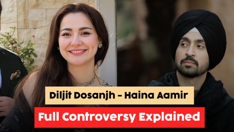 Diljit Dosanjh and Haina Aamir sardarji 3 full Controversy Explained | Bollywood news